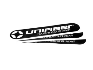 Unifiber Team Sail Sticker  Black