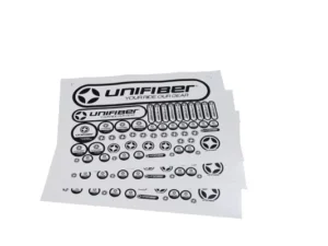 Unifiber Sticker Sheet White