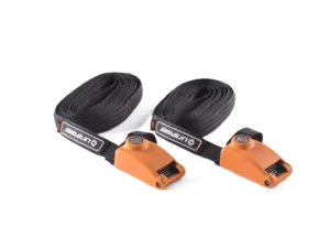 Lockable Steel Reinforced Tie-Down Straps 5m x 24mm (Set)