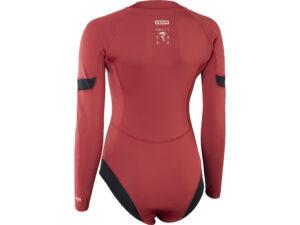 IOW Wetsuit Amaze Hot Shorty 1.5 LS Front Zip women scarlet-red